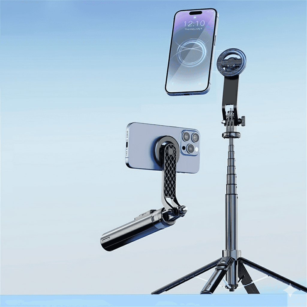 P135 Magnetic Selfie Stick Tripod