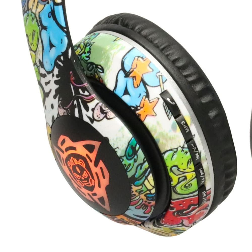 P35 Graffiti Wireless Bluetooth Headphone view 3