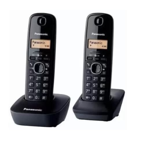 Panasonic KX-TG1612 Cordless Dual Set Landline Phone view 2