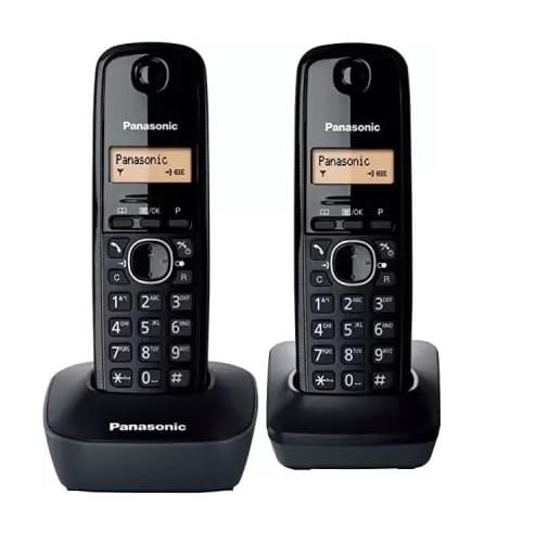 Panasonic KX-TG1612 Cordless Dual Set Landline Phone