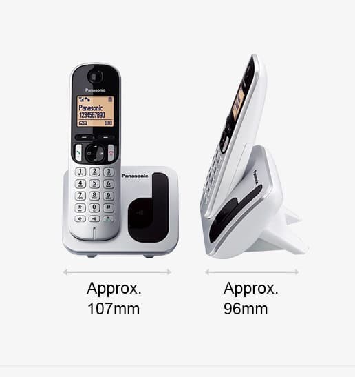 Panasonic KX-TGC252 Dual Set Digital Cordless Telephone view 4