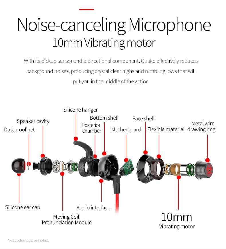 PLEXTONE G50 Quake Vibration Gaming Earphones with DSP Sound & Detachable Mic view 5