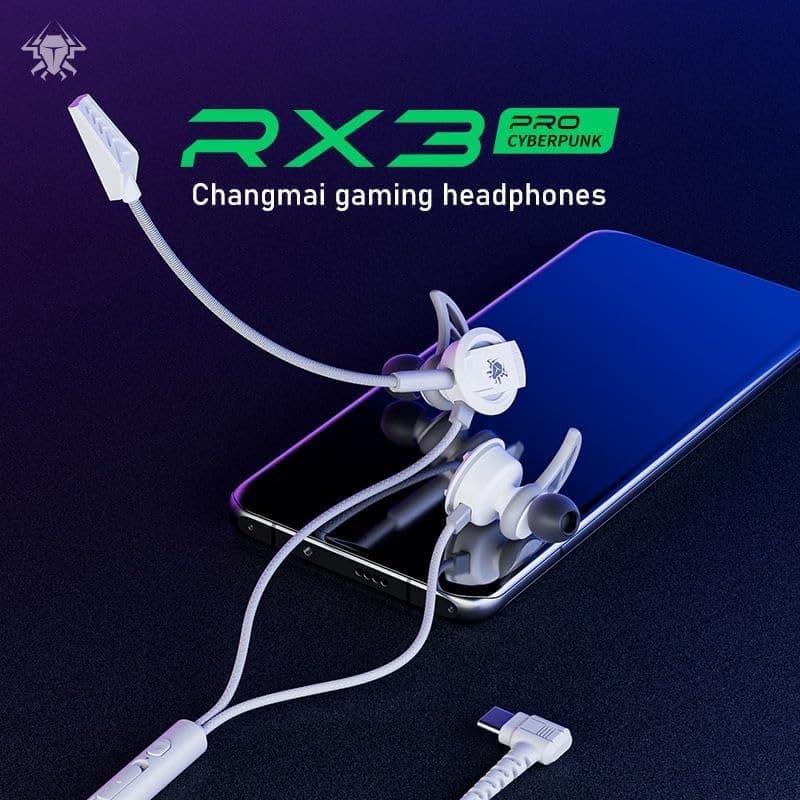 PLEXTONE RX3 Pro In-Ear Wired Gaming Earphones With Removable HD Microphone view 3