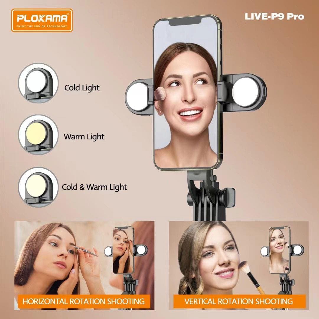 Plokama Live P9 Pro Live Broadcast Tripod Stand view 5