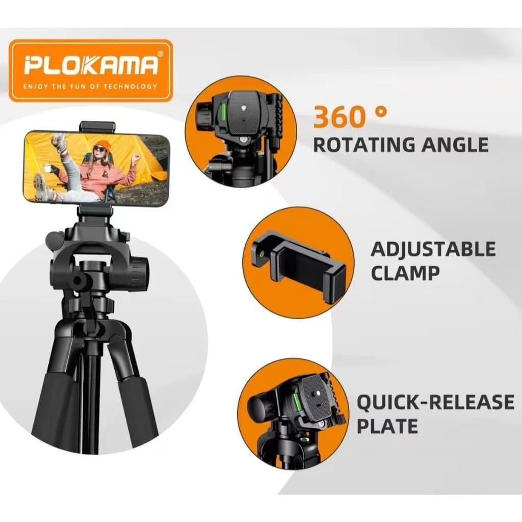 Plokama PK 9950 1.5m Professional Tripod view 2