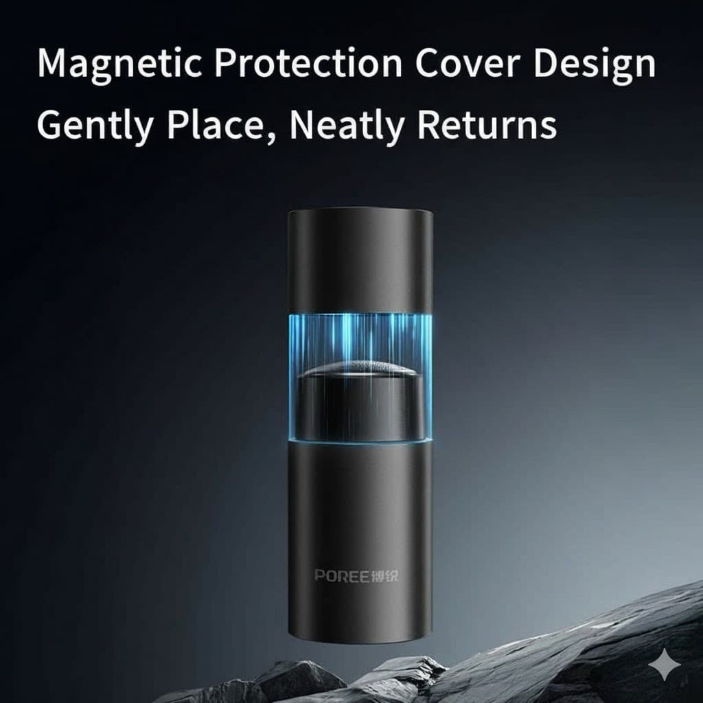 POREE P002 Electric Shaver For Men Waterproof 6‑Blade Precision Cutter view 2