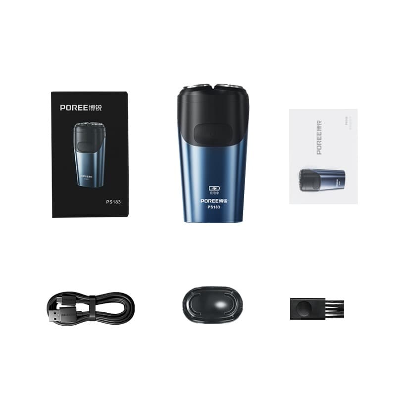 POREE PS183 Electric Shaver Portable Travel Razor For Men view 5