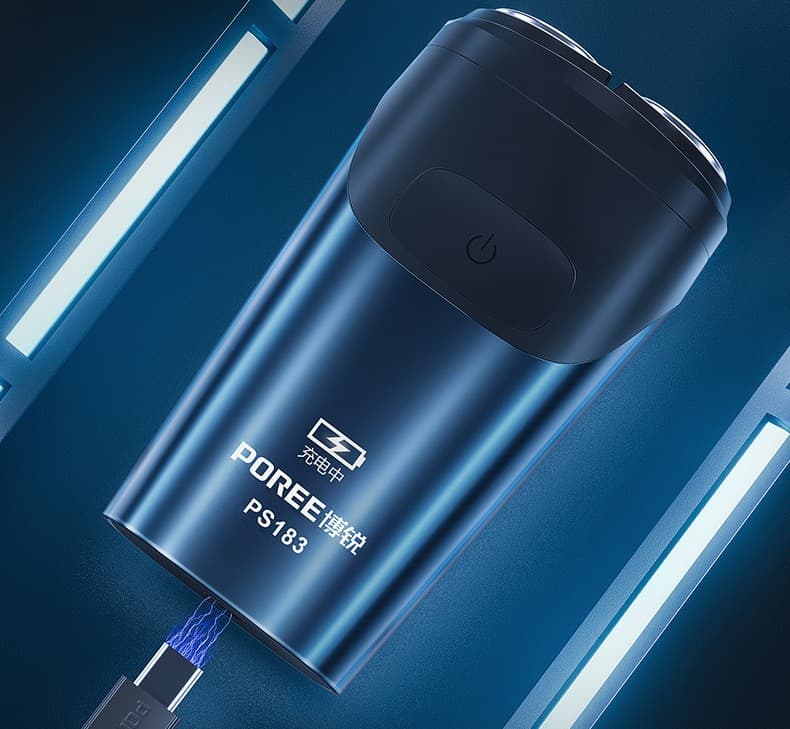 POREE PS183 Electric Shaver Portable Travel Razor For Men view 4