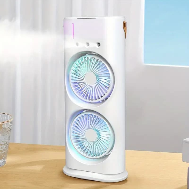 Portable Air Conditioner Fan With Mist Spray