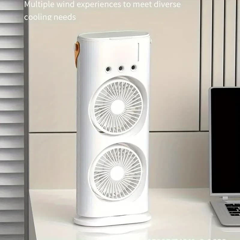 Portable Air Conditioner Fan With Mist Spray view 3