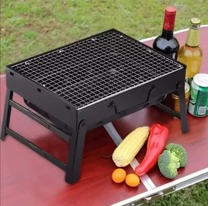 Portable Charcoal Grill Fold Barbecue Stove For Outdoor Camping view 2