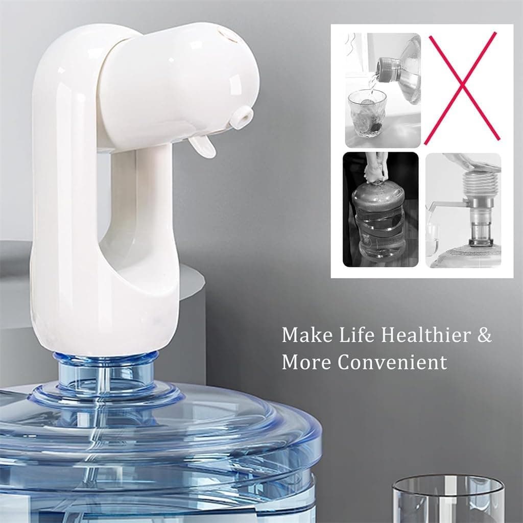 Portable Electric Jar Water Pump Type C USB Rechargeable Foldable Water Dispenser view 4