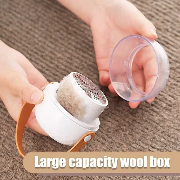 Portable Lint Remover USB Rechargeable With Stainless Steel Blade view 4
