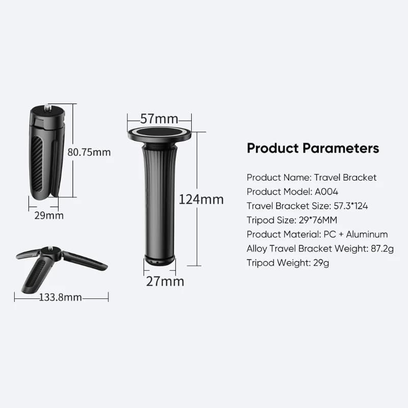 Portable Strong Magnetic Mobile Phone Holder Selfie Stick With Tripod view 5