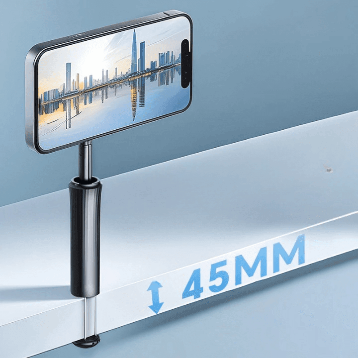 Portable Strong Magnetic Mobile Phone Holder Selfie Stick With Tripod view 2