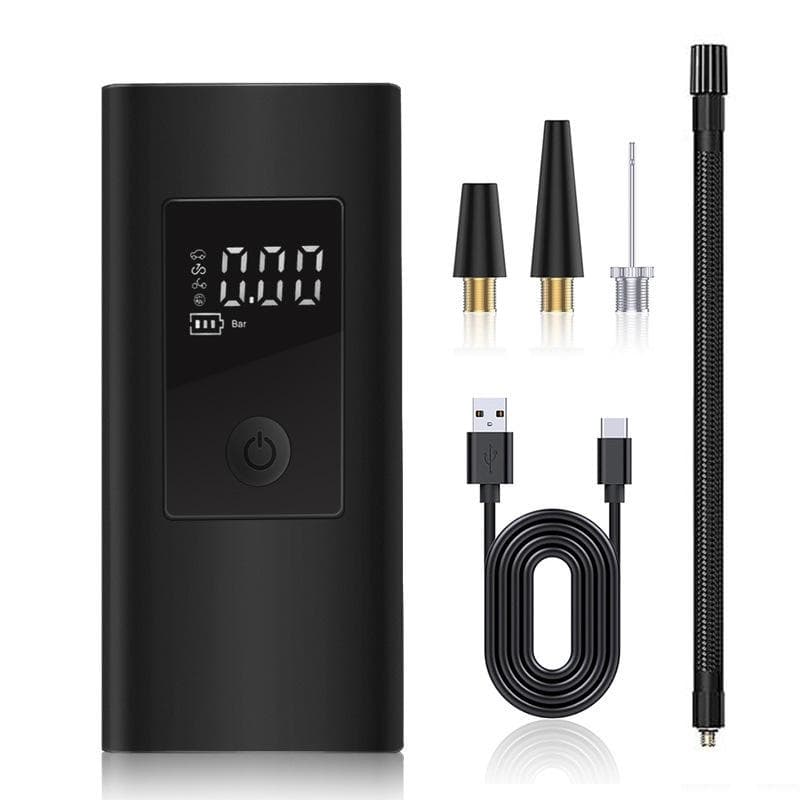Portable Wireless Car Air Pump High-Pressure Electric Tire Inflator With Digital Display