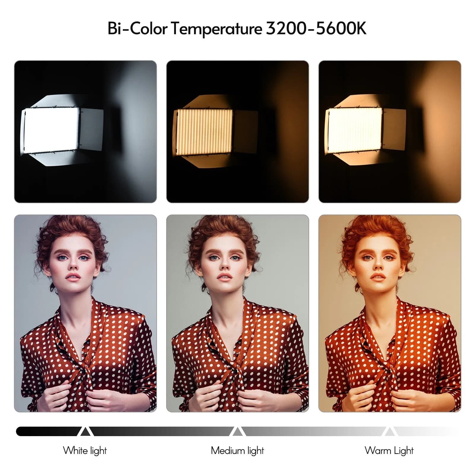 Pro LED 800 LED Video Light Professional Photography view 4