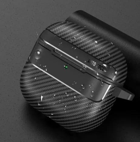 Protective Case Cover for AirPod 4 (2024) - Carbon Pattern view 2