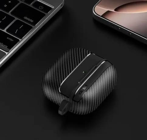 Protective Case Cover for AirPod 4 (2024) - Carbon Pattern view 6