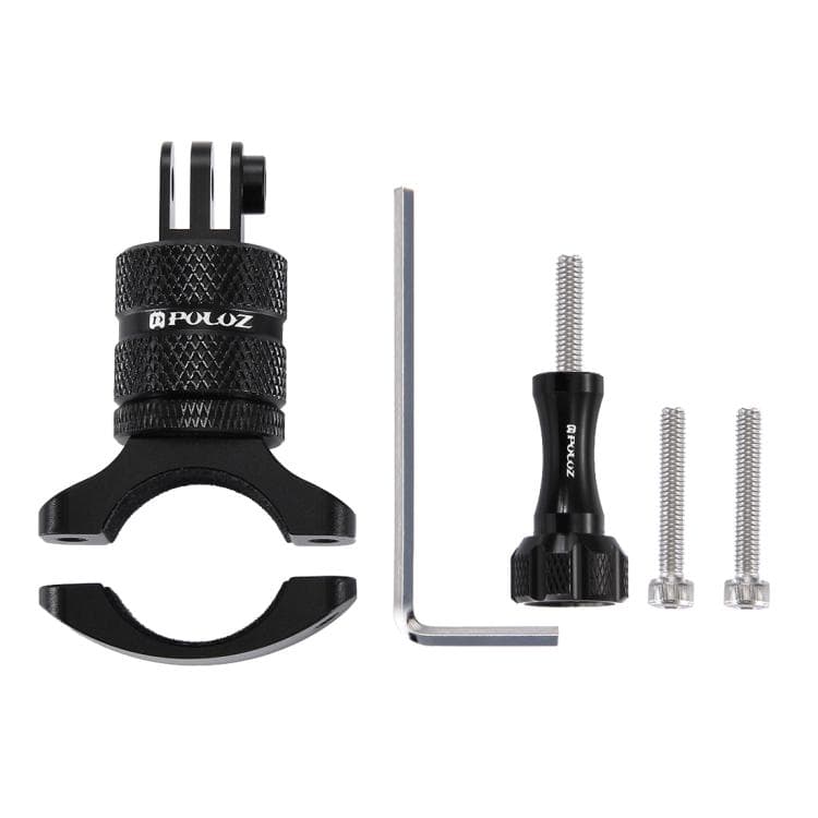 PULUZ PU223B 360° Bike Handlebar Mount Adapter With Screw For GoPro, Insta360, DJI & Action Cameras view 5