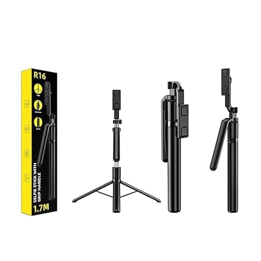 R16 Selfie Stick Mobile Phone Tripod With Bluetooth Remote Selfie Stick view 4