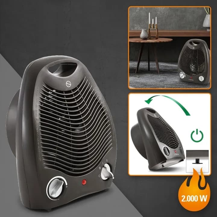 RAF R1181 Electric Heater With Fan 2000W view 3
