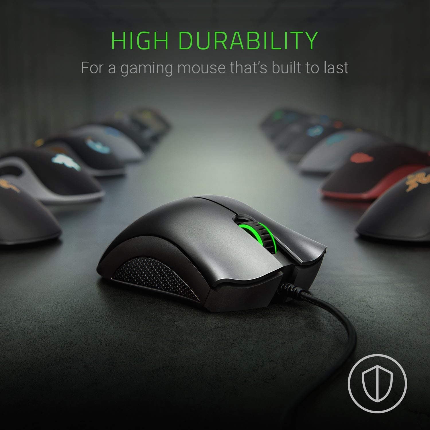 Razer Deathadder Essential Wired Gaming Mouse 6400DPI Optical Sensor view 3