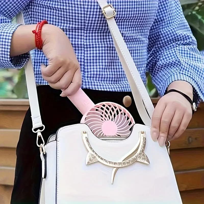 Rechargeable Portable Mini Electric Desktop Fan view 3