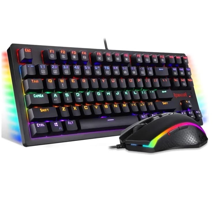 Redragon S113 Mechanical Gaming Keyboard Mouse Combo