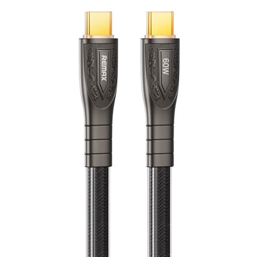 REMAX RC C166 Prime 1.2M 60W Type C To Type C Braided Fast Charging Cable