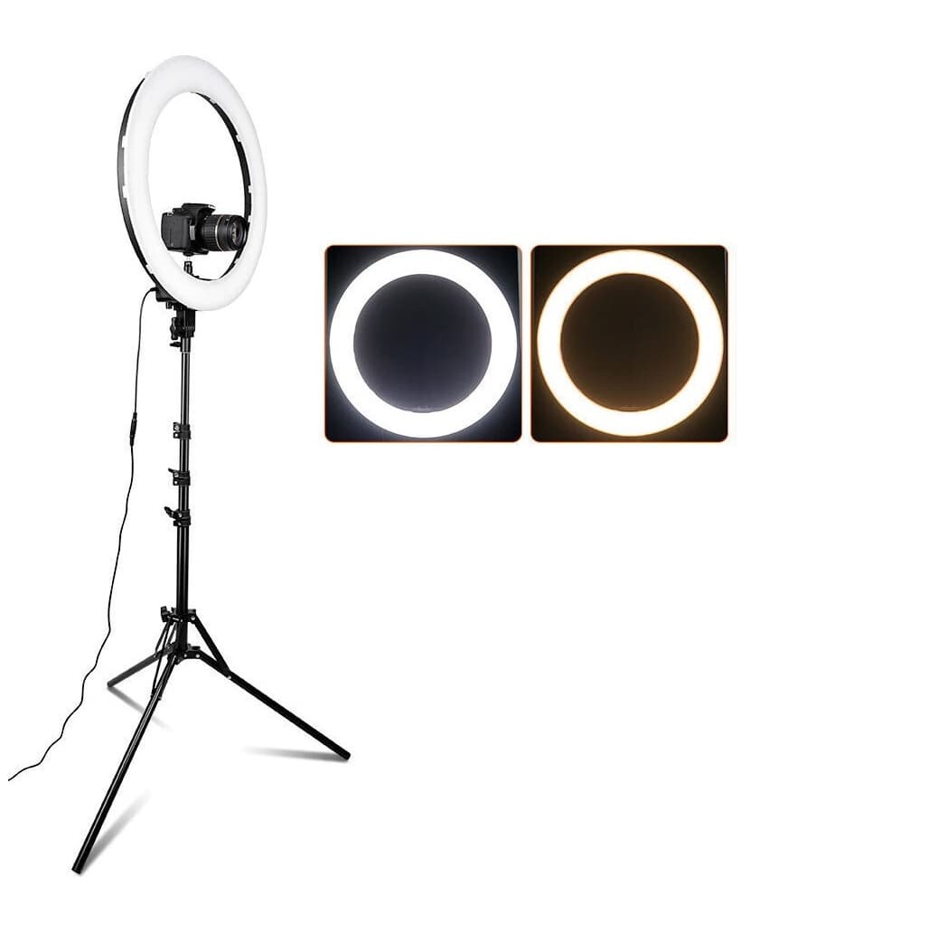 RL18 45CM LED Soft Ring Light With Stand Remote view 5