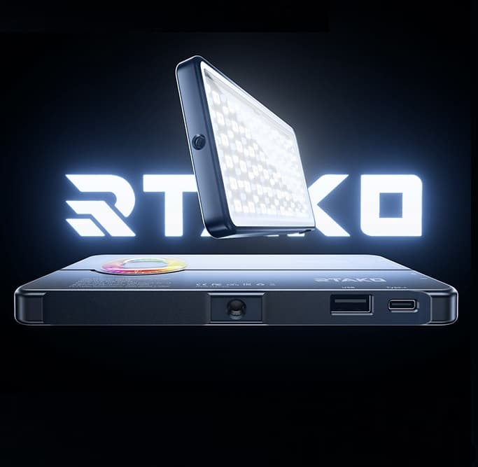 RTAKO RDJ-03 Pocket RGB Photography Fill Light
