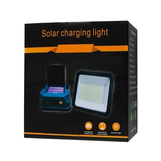 Ruilang RL-688 Solar LED Flood Light , 6500K, 216 LEDs, Rechargeable 18650 Battery view 6