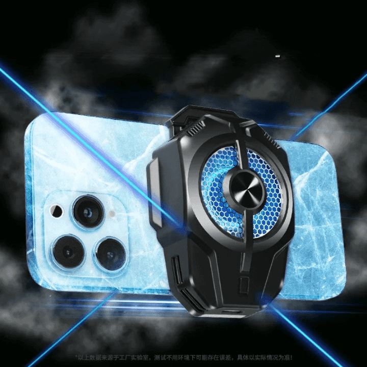 S21 Back Clip Mobile Phone Cooler Heat Sink With RGB Lights