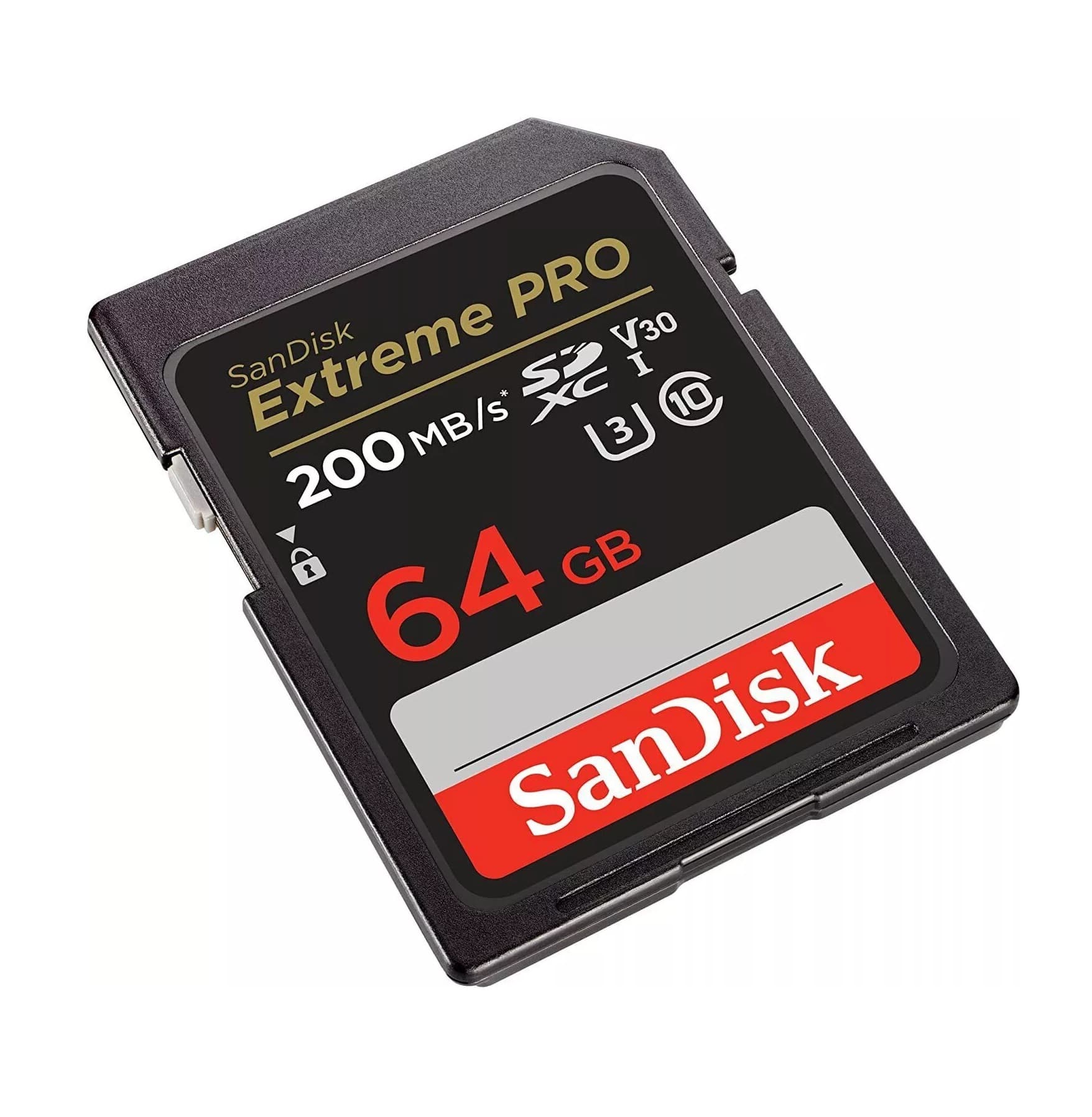 SanDisk Extreme PRO 64GB UHS-I U3 SDXC 200MB/s 4K Memory Card