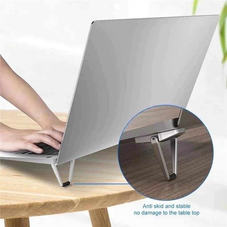 SG004 Metal Portable Laptop Stand Mini Notebook Riser & Heat Dissipation Holder view 4