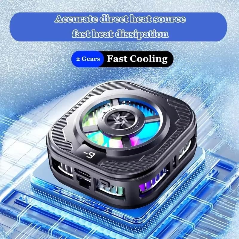 SL39 Fast Ultra Cooling Magnetic Mobile Cooler view 4