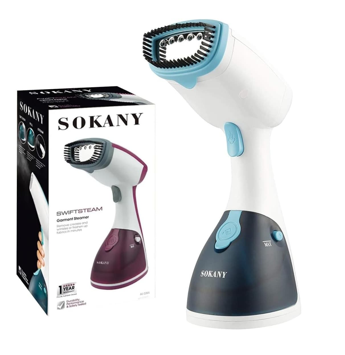 Sokany AJ-2205 Handheld Garment Steamer