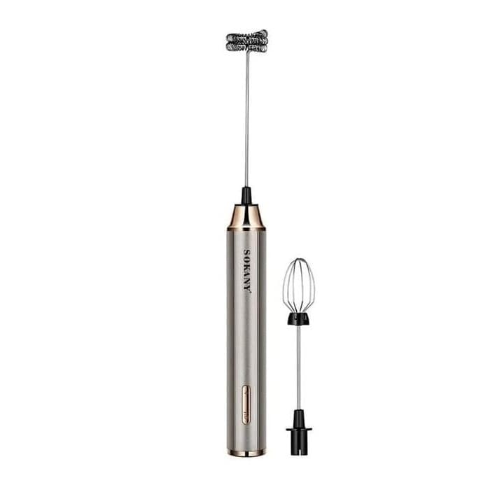 Sokany SK-02018 2-in-1 USB Rechargeable Coffee Beater Hand Mixer / Frother