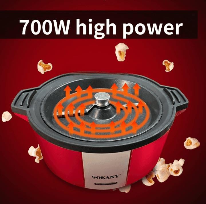 Sokany SK 07075 Popcorn Maker 700 Watt view 2