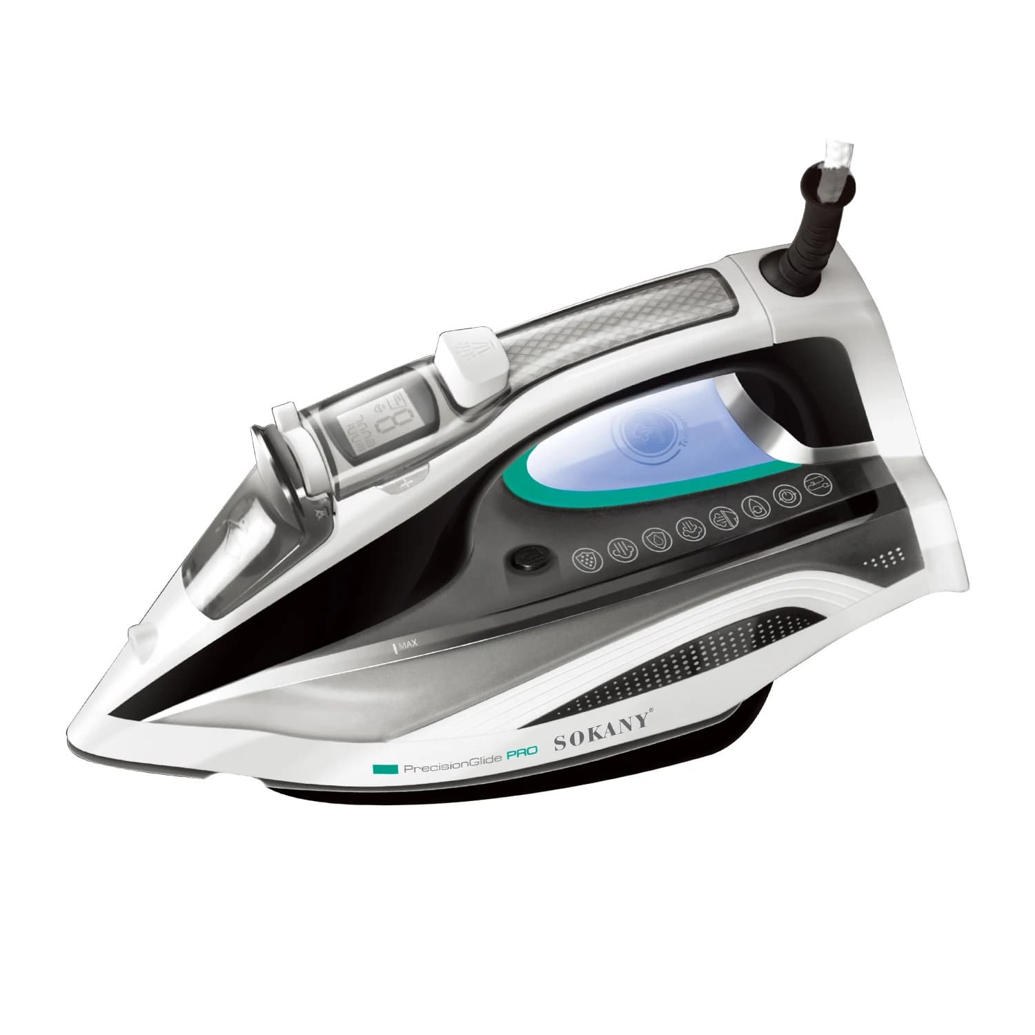 SOKANY SK‑11030 Steam Iron with Ceramic Soleplate And 400ml Water Tank