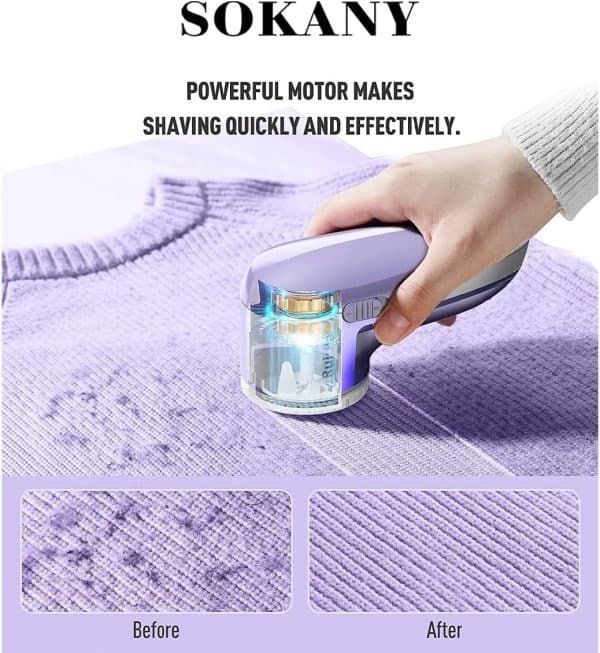 SOKANY SK‑866 Electric Rechargeable Lint Remover view 2
