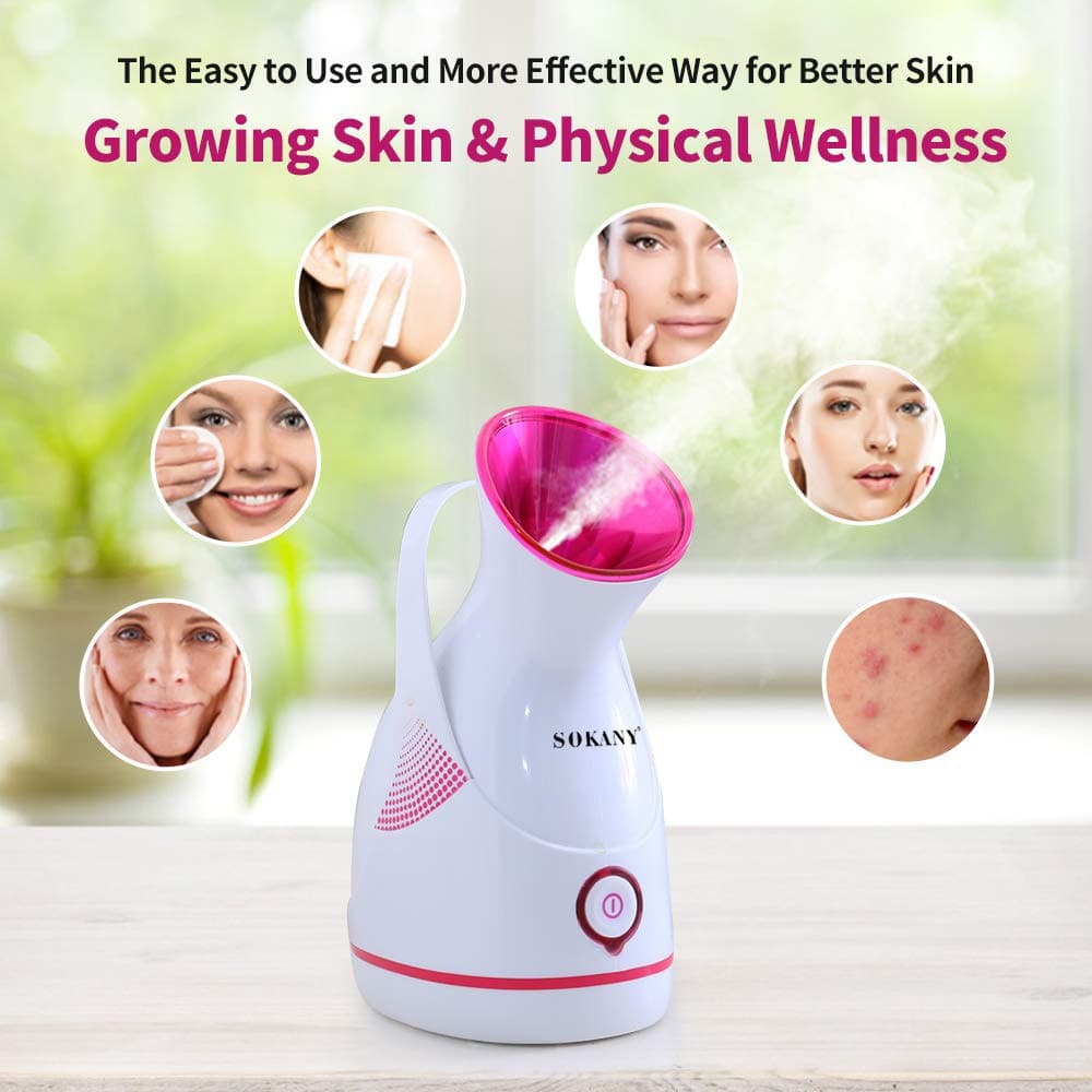 Sokany ZJ6380 Household Electric Ionic Face Steam Facial Steamer view 3