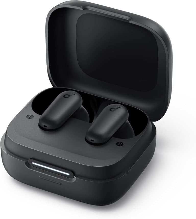 Soundcore P30i by Anker Noise Cancelling Earbuds, Powerful Bass, 45H Playtime, IP54