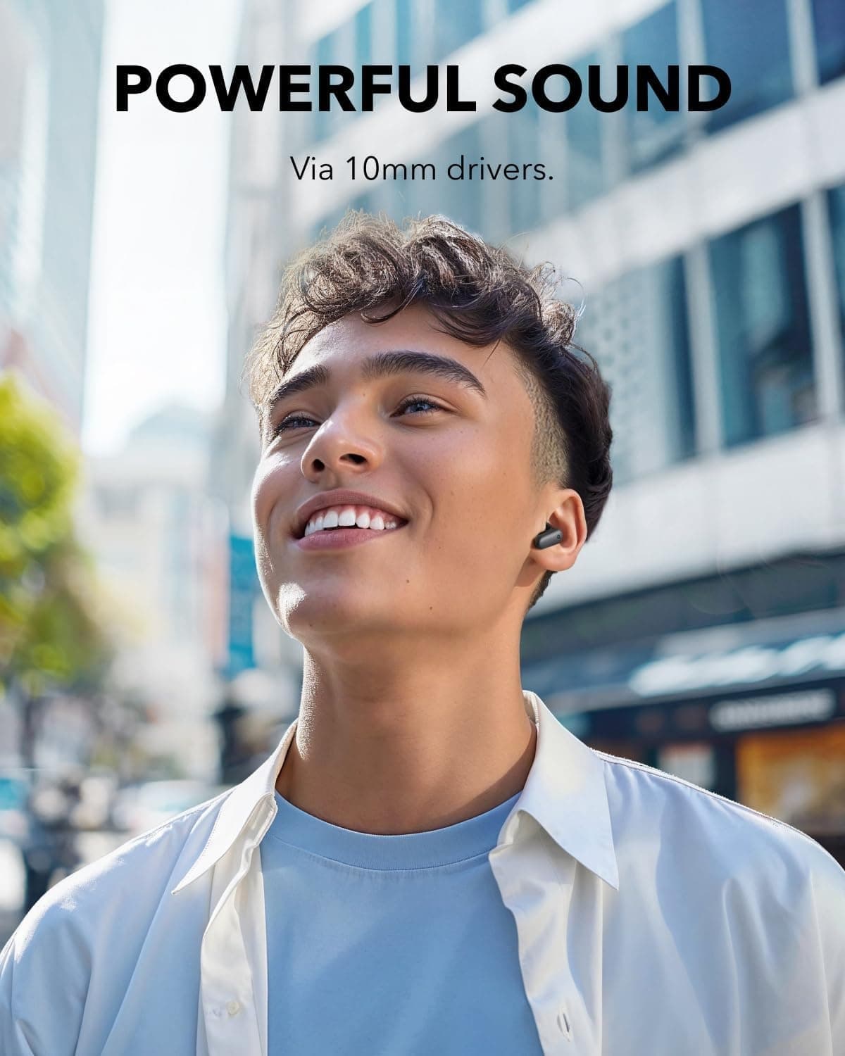 Soundcore P30i by Anker Noise Cancelling Earbuds, Powerful Bass, 45H Playtime, IP54 view 4