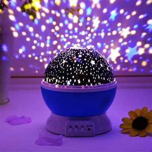 Star Master Projector 4 Led Bead 360 Degree Romantic Room Rotating