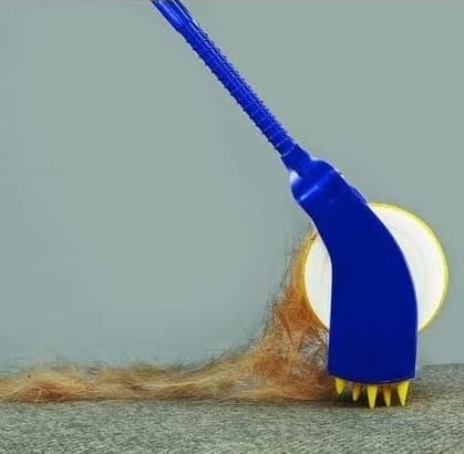 Sticky Buddy Carpet And Clothes Washable Pet Hair Removal Roller With Built In Fingers view 4