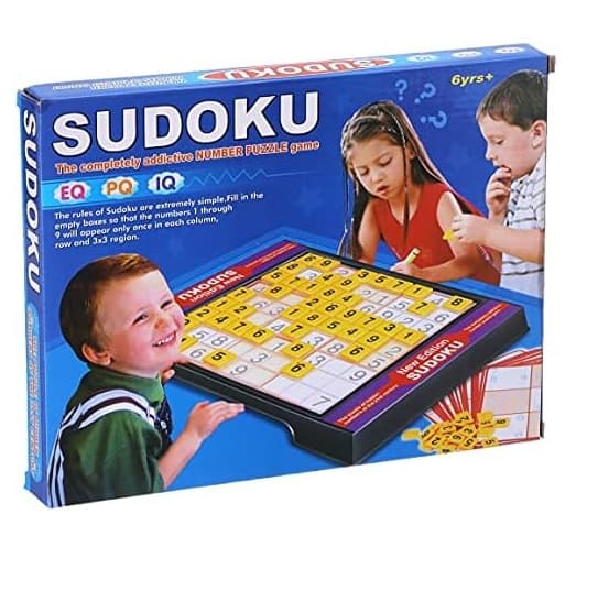 Sudoku Board Games for Kid & Adult Completely Addictive Number Puzzle Game Educational Toy