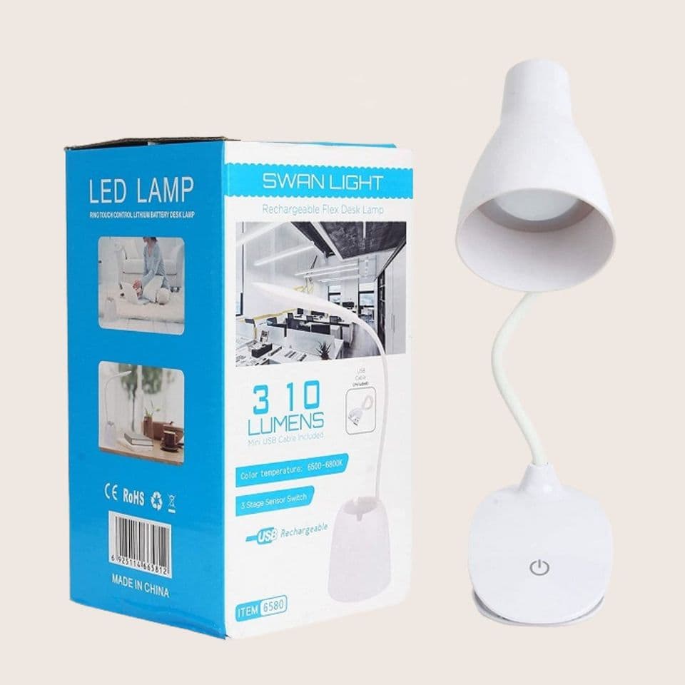 Swan Rechargeable Flex Desk Lamp 300 lumens