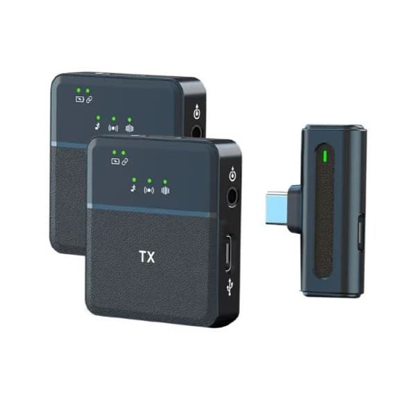SX8 Professional Wireless Double Microphone Type C